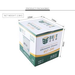 bst-200 ultrasonic cleaner box sizes