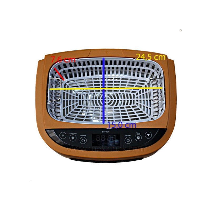 cd-4821 Ultrasonic Cleaner yellow